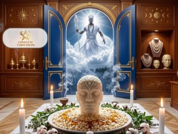 Cabe�a de Cera para Harmoniza��o Mental e Espiritual