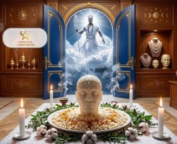 Cabe�a de Cera para Harmoniza��o Mental e Espiritual